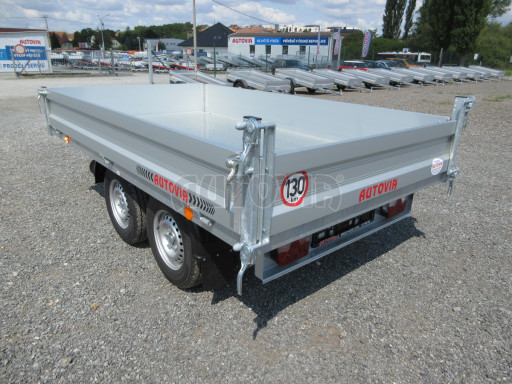 Sklápěcí přívěs VER SK 2,7T 2,65x1,55/0,30 ruč č.8