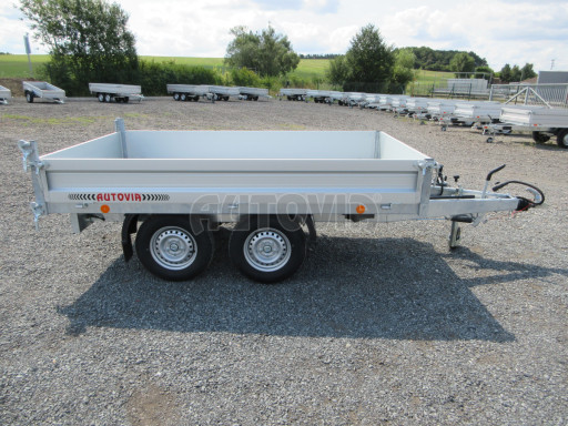 Sklápěcí přívěs VER SK 2,7T 2,65x1,55/0,30 ruč č.11