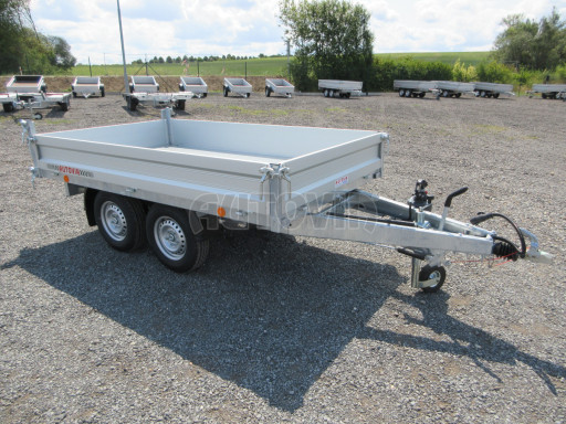 Sklápěcí přívěs VER SK 2,7T 2,65x1,55/0,30 ruč č.12