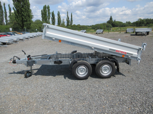 Sklápěcí přívěs VER SK 2,7T 2,65x1,55/0,30 ruč č.14