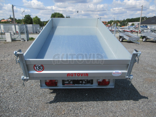 Sklápěcí přívěs VER SK 2,7T 2,65x1,55/0,30 ruč č.15