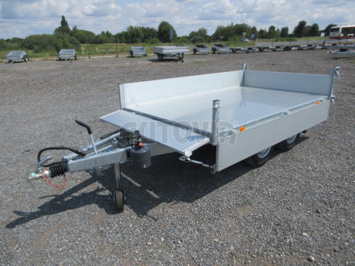 Sklápěcí přívěs VER SK 2,7T 2,65x1,55/0,30 ruč č.4