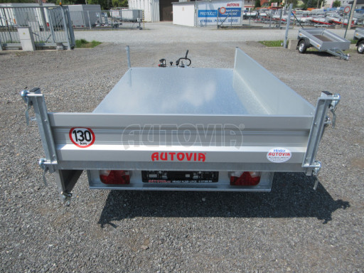 Sklápěcí přívěs VER SK 2,7T 2,65x1,55/0,30 ruč č.21