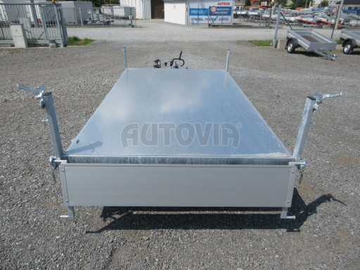 Sklápěcí přívěs VER SK 2,7T 2,65x1,55/0,30 ruč č.28