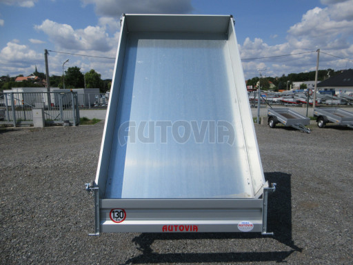 Sklápěcí přívěs VER SK 2,7T 2,65x1,55/0,30 ruč č.34