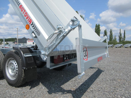 Sklápěcí přívěs VER SK 2,7T 2,65x1,55/0,30 ruč č.36