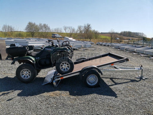 Nebrzděné naklápěcí plato SP 27 750kg N1 2,50x1,48