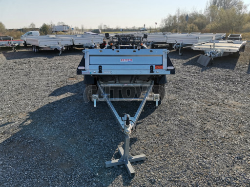 Nebrzděný sklopný přívěsný vozík SPC 750kg 2,15x1,31/0,35* č.27