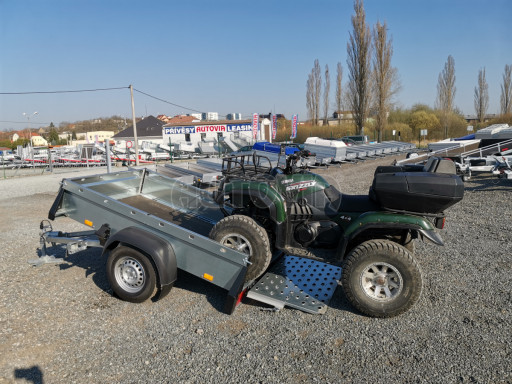 Nebrzděný sklopný přívěsný vozík SPC 750kg 2,15x1,31/0,35* č.2
