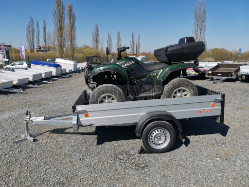 PROFI sklopný přívěsný vozík ZV 27 ALU N1 skl 2,50x1,49/0,35 POČ zesílená náprava