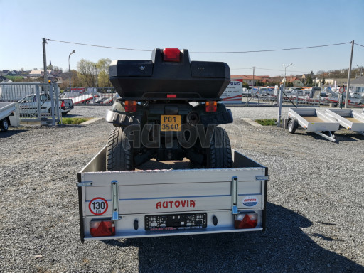 PROFI sklopný přívěsný vozík ZV 27 ALU N1 skl 2,50x1,49/0,35 POČ