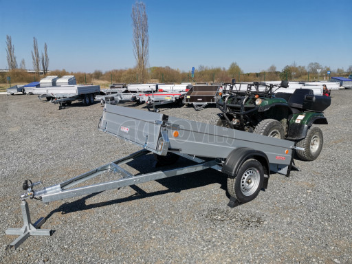 PROFI sklopný přívěsný vozík ZV 27 ALU N1 skl 2,50x1,49/0,35 POČ