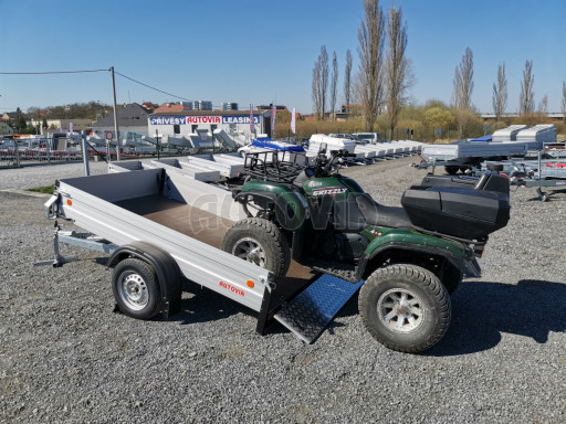 PROFI sklopný přívěsný vozík ZV 27 ALU N1 skl 2,50x1,49/0,35 POČ