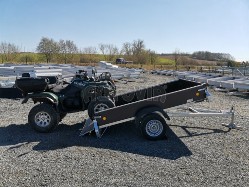 Přívěsný vozík sklopný ZV 27 N1 skl 2,50x1,48/0,35 M POČ