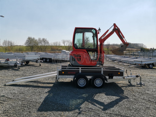 Přívěs pro přepravu UNC ZV 30 2,7T B2 POČ 3,01x1,32/0,30 č.12