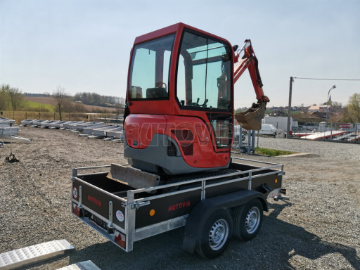 Přívěs pro přepravu UNC ZV 30 2,7T B2 POČ 3,01x1,32/0,30 č.4