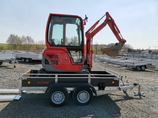 Přívěs pro přepravu UNC ZV 30 2,7T B2 POČ 3,01x1,32/0,30 č.9