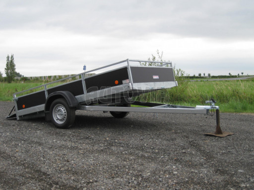Sklopný přívěs pro převoz čtyřkolek, mechanizace ZV 31 750kg N1 skl 3,01x1,54/0,30