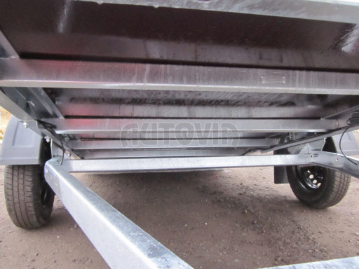 Sklopný přívěs pro převoz čtyřkolek, mechanizace ZV 31 750kg N1 skl 3,01x1,54/0,30