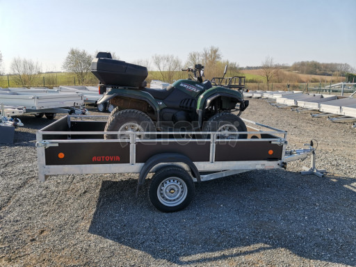 Sklopný přívěs pro převoz čtyřkolek, mechanizace ZV 31 750kg N1 skl POČ 3,01x1,54/0,30