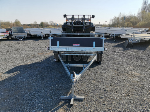 Sklopný přívěs pro převoz čtyřkolek, mechanizace ZV 31 750kg N1 skl POČ 3,01x1,54/0,30