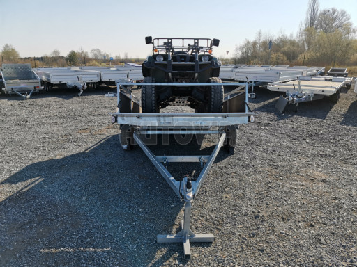 Sklopný přívěs pro převoz čtyřkolek, mechanizace ZV 31 750kg N1 skl POČ 3,01x1,54/0,30