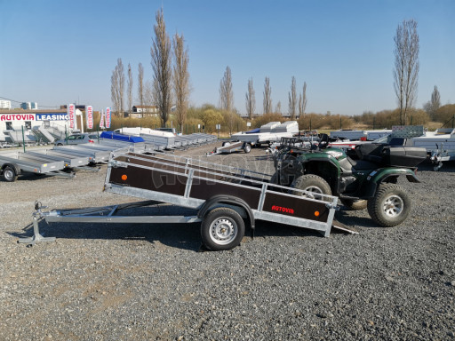 Sklopný přívěs pro převoz čtyřkolek, mechanizace ZV 31 750kg N1 skl POČ 3,01x1,54/0,30