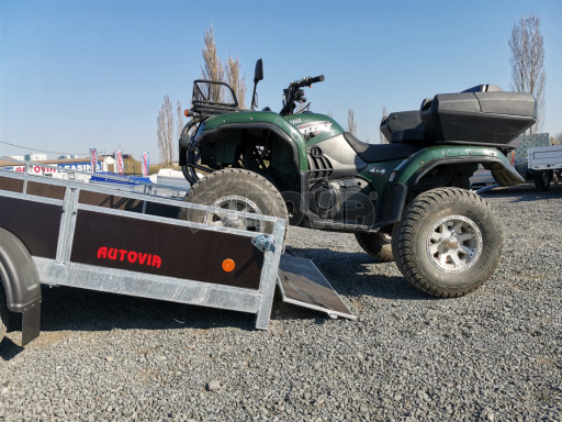 Sklopný přívěs pro převoz čtyřkolek, mechanizace ZV 31 750kg N1 skl POČ 3,01x1,54/0,30