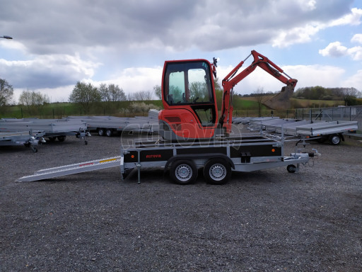 Přívěs pro přepravu UNC ZV 31 2,7T B2 3,50x1,54/0,30 POČ