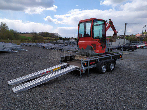 Přívěs pro přepravu UNC ZV 31 2,7T B2 3,50x1,54/0,30 POČ