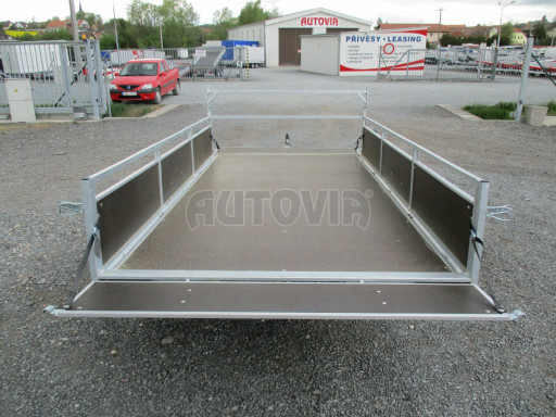Přívěsný vozík za auto ZV 31 750kg N1 3,01x1,54/0,30 zes.náprava POČ