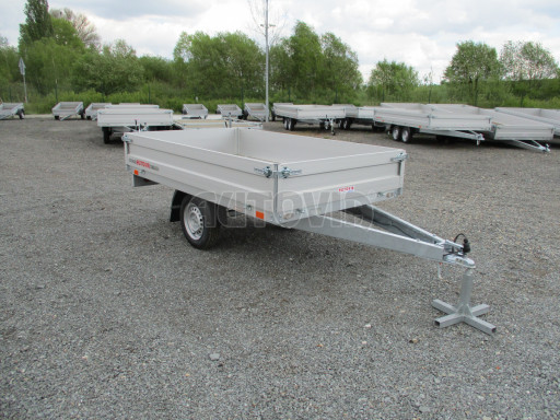 Nebrzděný přívěs s koly pod ložnou plochou ZV 22 750kg N1 2,55x1,55/0,35** č.11