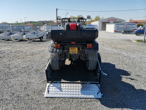 PROFI sklápěcí přívěs ZV 26 ALU N1 skl 2,50x1,25/0,35 POČ