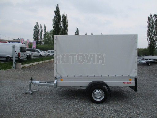 Hliníkový přívěs s plachtou ZV 26 ALU 750kg N1POČ 2,50x1,25/1,53