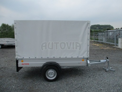 Hliníkový přívěs s plachtou ZV 26 ALU 750kg N1POČ 2,50x1,25/1,53