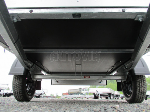 Hliníkový přívěs s plachtou ZV 26 ALU 750kg N1POČ 2,50x1,25/1,53
