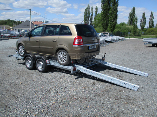 Přívěs pro přepravu aut CHP 07TA 2,0T 4,00x2,00 č.17