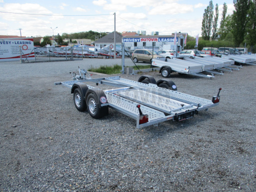 Přívěs pro přepravu aut CHP 07TA 2,0T 4,00x2,00 č.5