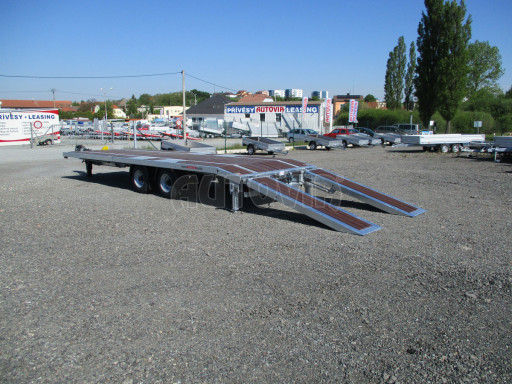 *TRAKTOROVÝ vzduchem brzděné plato AGV 12T 7,80x2,35* č.9