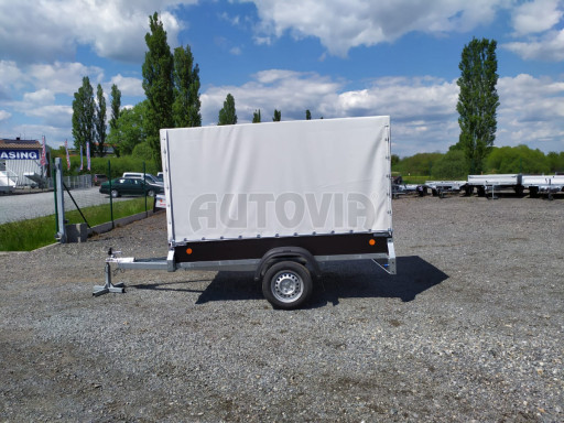 Přívěs za osobní auto s plachtou ZV 27 750kg N1 POČ 2,50x1,48/1,53