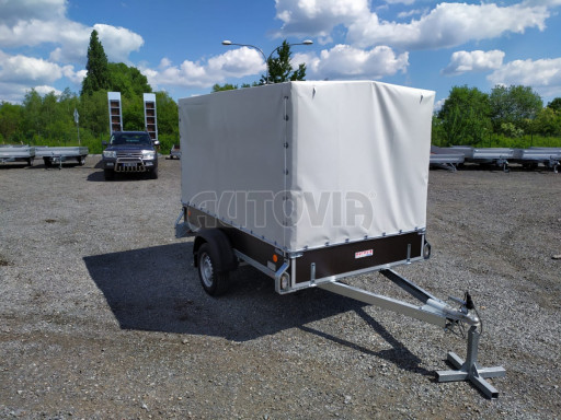 Přívěs za osobní auto s plachtou ZV 27 750kg N1 POČ 2,50x1,48/1,53