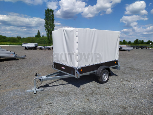 Přívěs za osobní auto s plachtou ZV 27 750kg N1 POČ 2,50x1,48/1,53