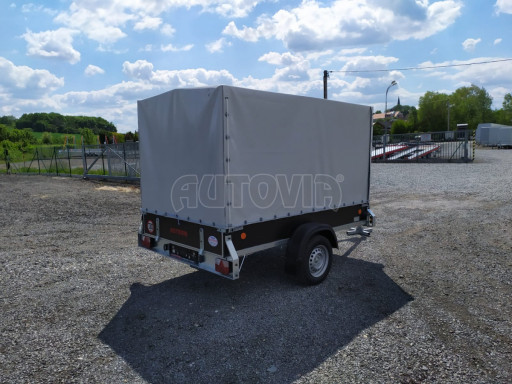 Přívěs za osobní auto s plachtou ZV 27 750kg N1 POČ 2,50x1,48/1,53