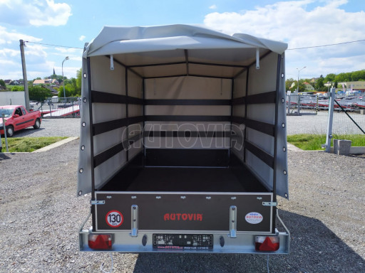 Přívěs za osobní auto s plachtou ZV 27 750kg N1 POČ 2,50x1,48/1,53