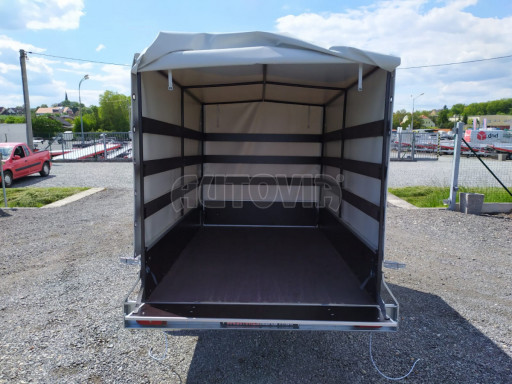 Přívěs za osobní auto s plachtou ZV 27 750kg N1 POČ 2,50x1,48/1,53