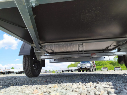 Přívěs za osobní auto s plachtou ZV 27 750kg N1 POČ 2,50x1,48/1,53