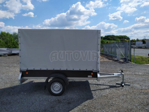 Přívěs za osobní auto s plachtou ZV 27 750kg N1 POČ 2,50x1,48/1,53