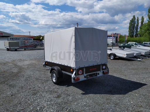 Přívěs za osobní auto s plachtou ZV 27 750kg N1 POČ 2,50x1,48/1,53