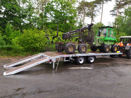 *TRAKTOROVÝ vzduchem brzděné plato AGV 12T 7,80x2,35* č.27