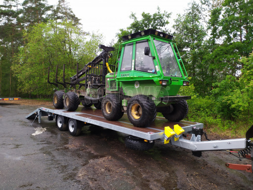 *TRAKTOROVÝ vzduchem brzděné plato AGV 12T 7,80x2,35* č.1